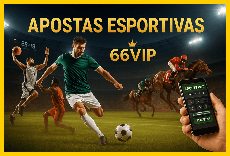 Apostas esportivas no cassino online 66VIP