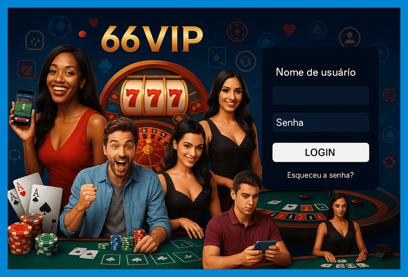 Criar uma nova Conta no plataforma 66VIP